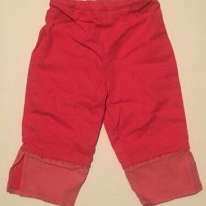 GEO-RAGS Girls' Vibrant Beaded Coral Capri Pants ~ Sz 5